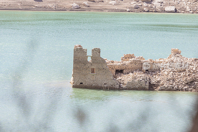 Sant Ponç Reservoir, Drought during 2023 Catalonia, Spain